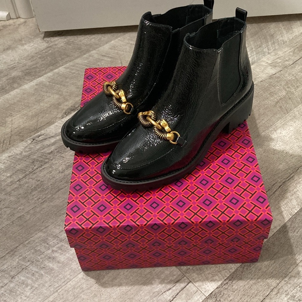 Authentic Tory Burch bootie. Brand new on box
